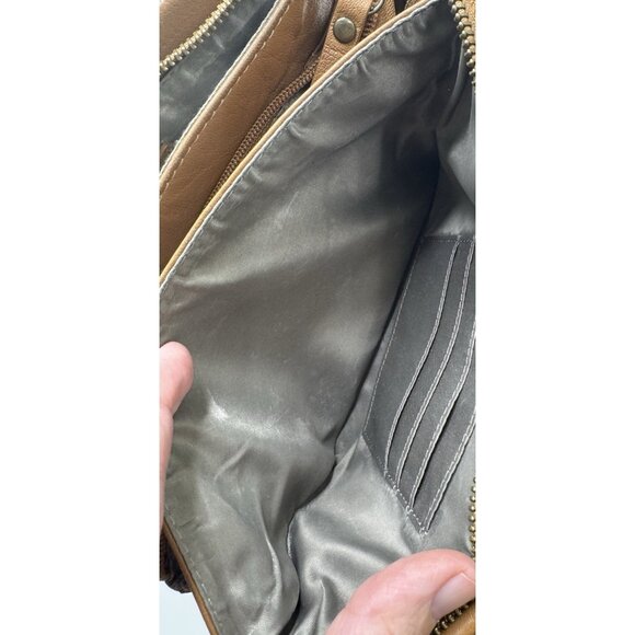 Lucky Brand Women's Brown Leather Crossbody Bag - Picture 16 of 16